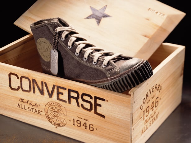 Converse Chuck Taylor All-Star shoe packaging