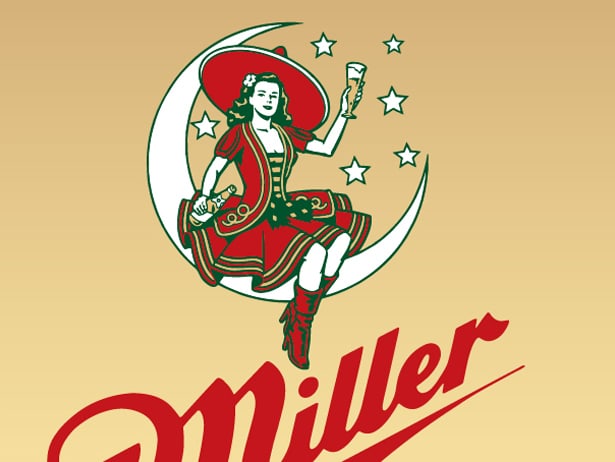 Miller High Life packaging detail